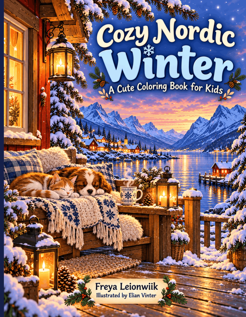 Cozy Winter Coloring Fun